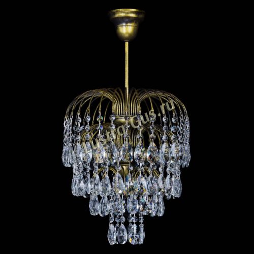 Люстра Лора №3 под бронзу в Магнитогорске Гусь Хрустальный