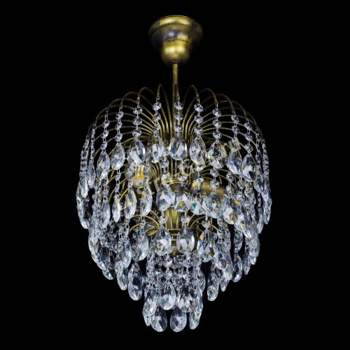 Люстра Лора №3 под бронзу в Магнитогорске Гусь Хрустальный