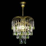 Люстра Лора №3 под бронзу зеленая в Магнитогорске