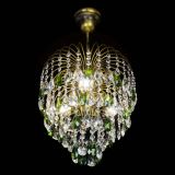 Люстра Лора №3 под бронзу зеленая в Магнитогорске