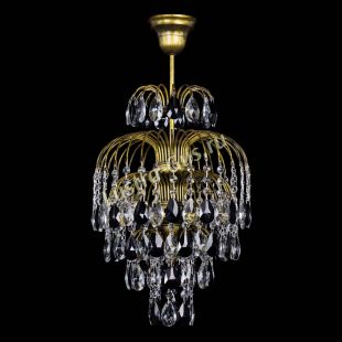  Люстра Лора №3 журавлик Черная под бронзу