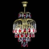 Люстра Лора №3 журавлик Красная под бронзу в Магнитогорске