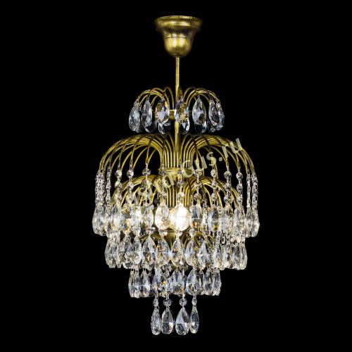 Люстра Лора №3 журавлик под бронзу в Магнитогорске Гусь Хрустальный