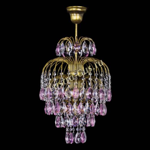 Люстра Лора №3 журавлик Розовая под бронзу в Магнитогорске Люстра Лора №3 журавлик Розовая под бронзу в Магнитогорске