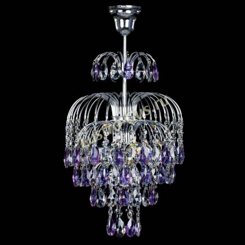 Люстра Лора №3 журавлик сиреневая в Магнитогорске Люстра Лора №3 журавлик сиреневая в Магнитогорске