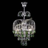 Люстра Лора №3 журавлик зеленая в Магнитогорске