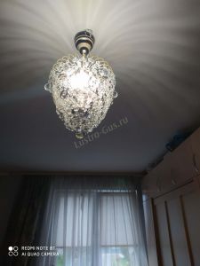 Люстра Лора оптикон в Магнитогорске отзыв и фото покупателя