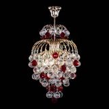 Люстра Лора Шар 40 красная в Магнитогорске