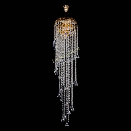 Люстра Лора Винтаж конус 40 мм в Магнитогорске Гусь Хрустальный