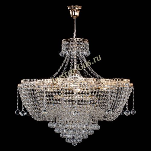 Люстра Камелия Александра с подвесом в Магнитогорске Гусь Хрустальный