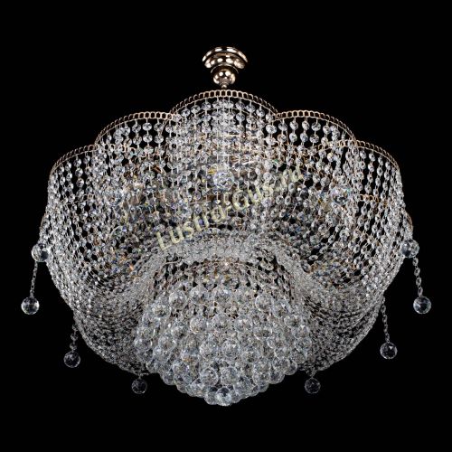 Люстра Камелия Александра с подвесом в Магнитогорске Гусь Хрустальный