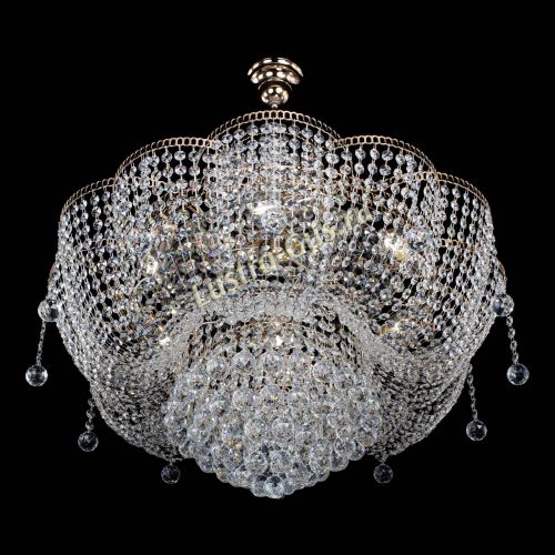 Люстра Камелия Александра с подвесом в Магнитогорске Гусь Хрустальный