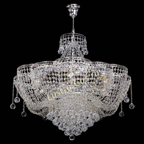 Люстра Камелия Александра с подвесом в Магнитогорске Гусь Хрустальный