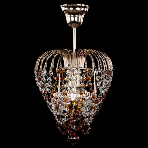 Люстра Малинка обтикон чайная в Магнитогорске Гусь Хрустальный