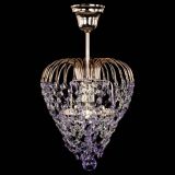 Люстра Малинка обтикон фиолетовая в Магнитогорске