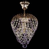 Люстра Малинка обтикон фиолетовая в Магнитогорске