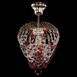 Люстра Малинка обтикон красная в Магнитогорске Люстра Малинка обтикон красная в Магнитогорске
