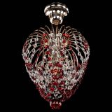 Люстра Малинка обтикон красная в Магнитогорске Люстра Малинка обтикон красная в Магнитогорске