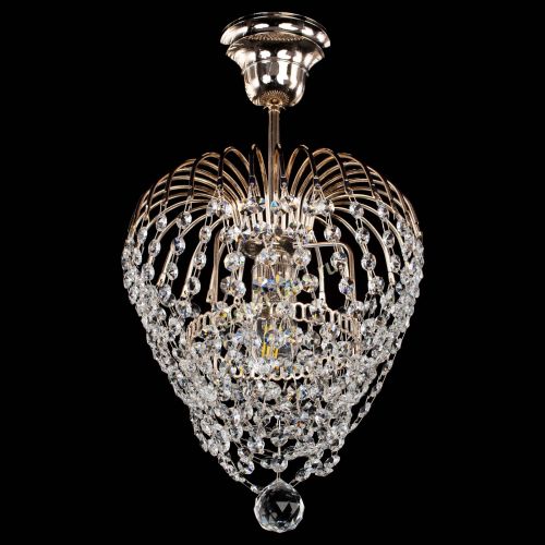 Люстра Малинка обтикон в Магнитогорске Гусь Хрустальный