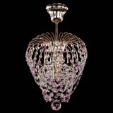 Люстра Малинка обтикон розовая в Магнитогорске Люстра Малинка обтикон розовая в Магнитогорске