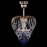 Люстра Малинка обтикон синяя в Магнитогорске Люстра Малинка обтикон синяя в Магнитогорске