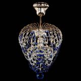 Люстра Малинка обтикон синяя в Магнитогорске Люстра Малинка обтикон синяя в Магнитогорске