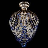 Люстра Малинка обтикон синяя в Магнитогорске Люстра Малинка обтикон синяя в Магнитогорске