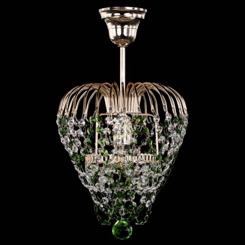 Люстра Малинка обтикон зеленая в Магнитогорске Люстра Малинка обтикон зеленая в Магнитогорске