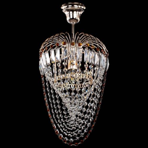 Люстра Малинка Водоворот чайная в Магнитогорске Гусь Хрустальный