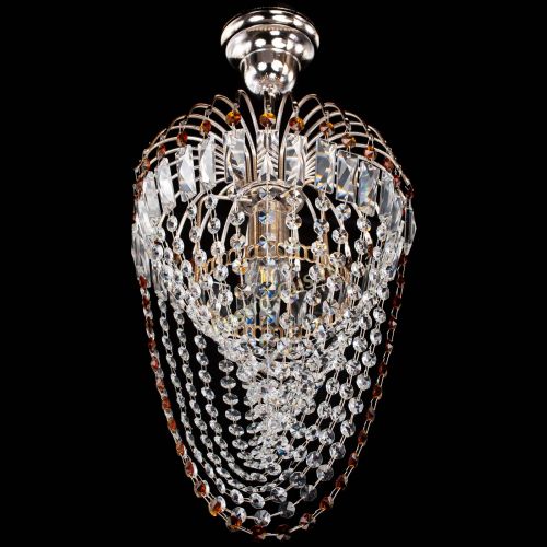 Люстра Малинка Водоворот чайная в Магнитогорске Гусь Хрустальный