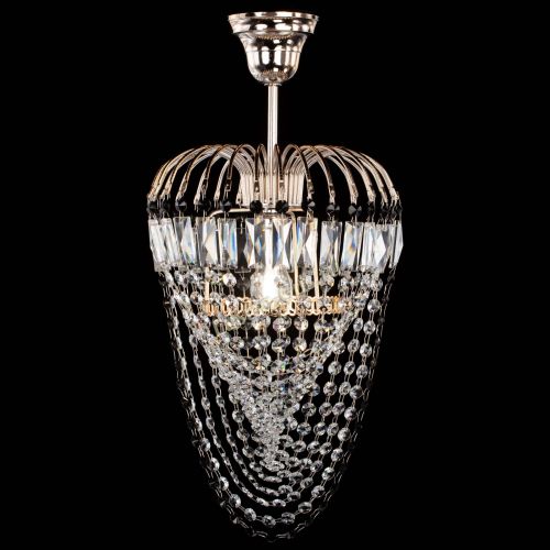 Люстра Малинка Водоворот черная в Магнитогорске Гусь Хрустальный