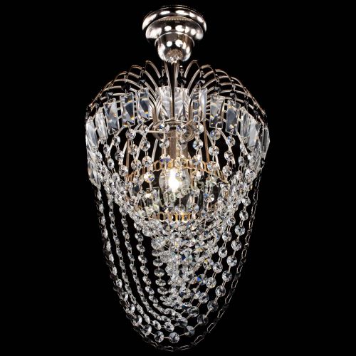 Люстра Малинка Водоворот черная в Магнитогорске Гусь Хрустальный