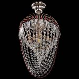 Люстра Малинка Водоворот красная в Магнитогорске