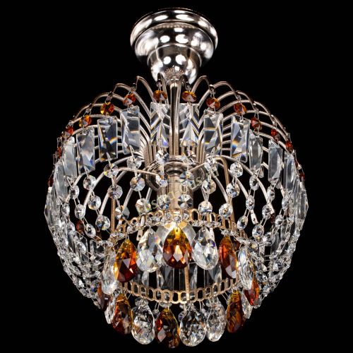 Люстра Малинка чайная в Магнитогорске Гусь Хрустальный