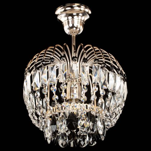 Люстра Малинка черная в Магнитогорске Гусь Хрустальный