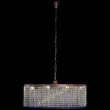 Люстра Милан капель №10 под бронзу синяя с подвесом в Магнитогорске Люстра Милан капель №10 под бронзу синяя с подвесом в Магнитогорске