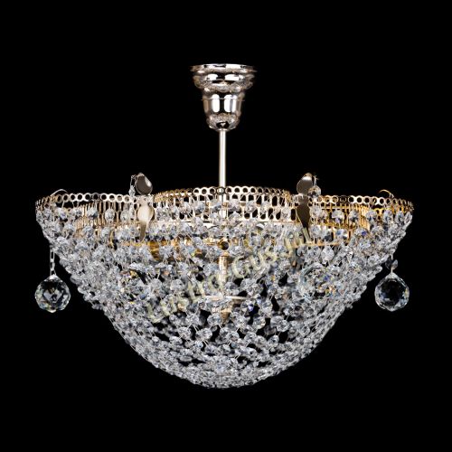 Люстра Нарцисс с подвесом в Магнитогорске Гусь Хрустальный