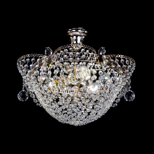 Люстра Нарцисс с подвесом в Магнитогорске Гусь Хрустальный