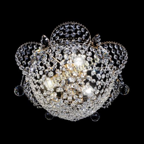 Люстра Нарцисс с подвесом в Магнитогорске Гусь Хрустальный