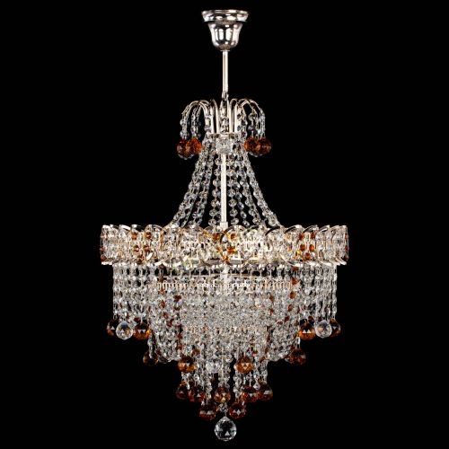 Люстра Натали Софья чайная в Магнитогорске Гусь Хрустальный