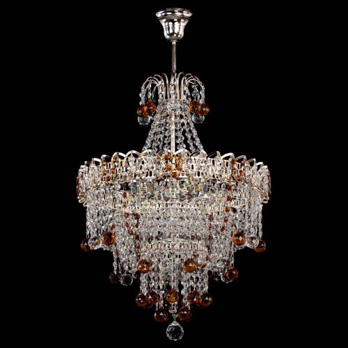 Люстра Натали Софья чайная в Магнитогорске Гусь Хрустальный