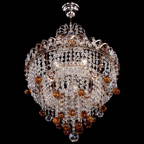 Люстра Натали Софья чайная в Магнитогорске Гусь Хрустальный