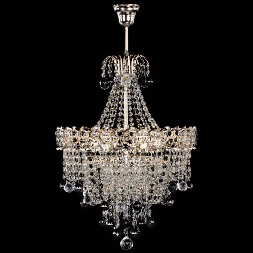 Люстра Натали Софья черная в Магнитогорске Гусь Хрустальный