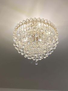 Люстра Капель Лепесток Шар  30мм с подвесом в Магнитогорске отзыв и фото покупателя