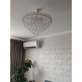 Люстра Капель Лепесток Шар 30мм с подвесом в Магнитогорске Люстра Капель Лепесток Шар 30мм с подвесом в Магнитогорске