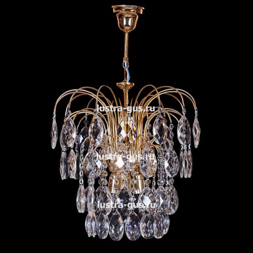 Люстра Каскад Баден 3 в Магнитогорске Гусь Хрустальный