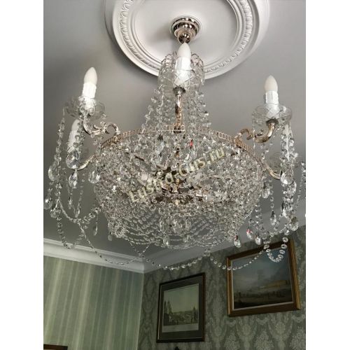 Люстра Елизавета №13 в Магнитогорске Гусь Хрустальный