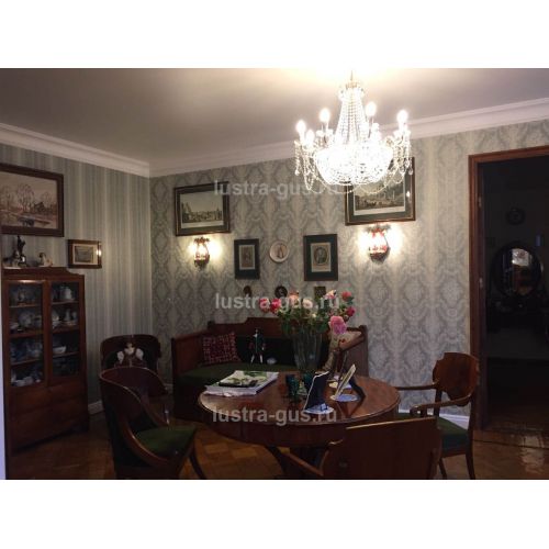 Люстра Елизавета №13 в Магнитогорске Гусь Хрустальный