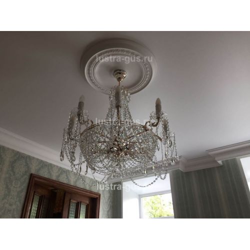 Люстра Елизавета №13 в Магнитогорске Гусь Хрустальный