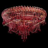Люстра Водопад Софья красная в Магнитогорске